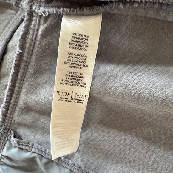 WHBM Gray Crushed Velvet Jacket - Picture 12 of 12